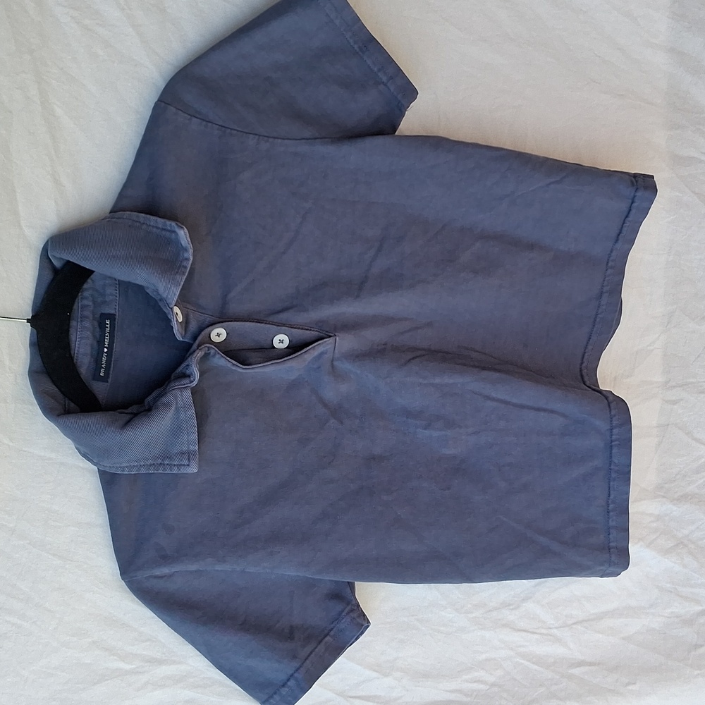 Brandy Melville Blue Crop Top - Picture 5 of 10